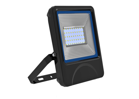 Parquee las luces de inundación delgadas de la prenda impermeable LED de la calle 50W 18000Lm granangulares