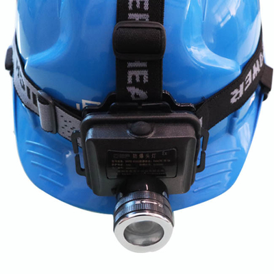 El faro a prueba de explosiones ajustable de concentración 3W recargable del LED llevó la luz del casco